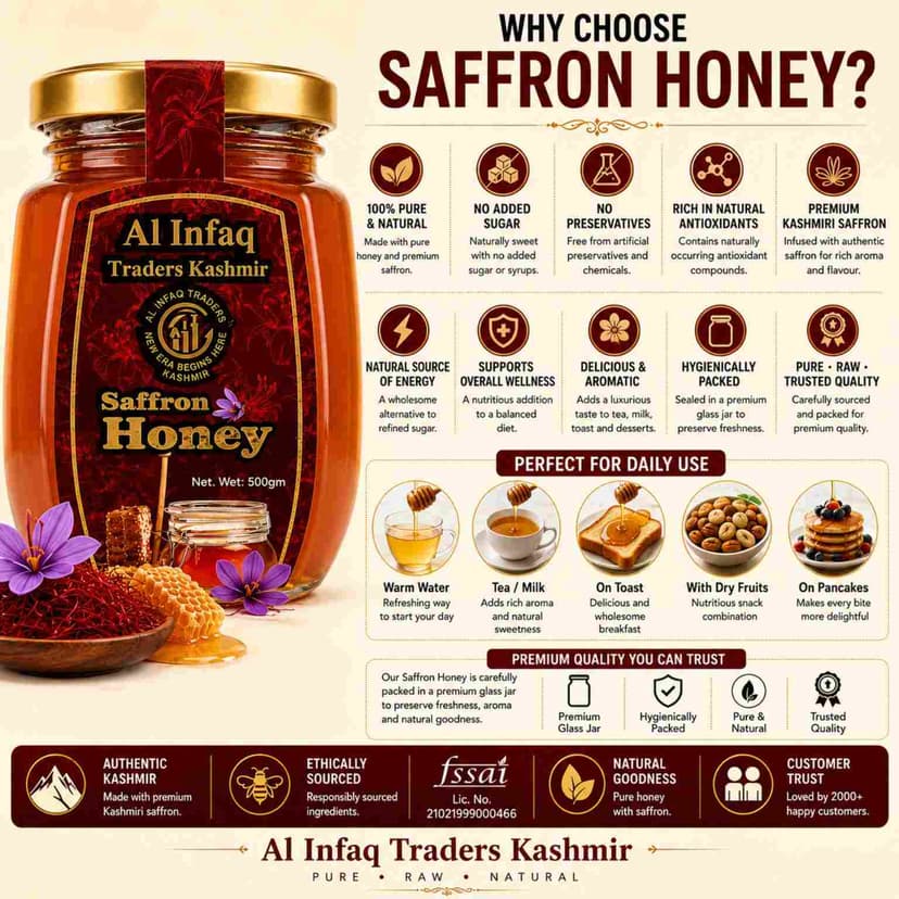 Saffron honey — photo 2