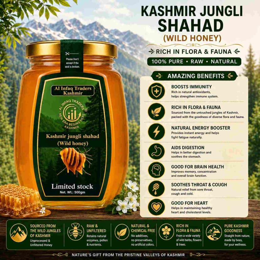 Kashmiri Jungle Honey kg — photo 4