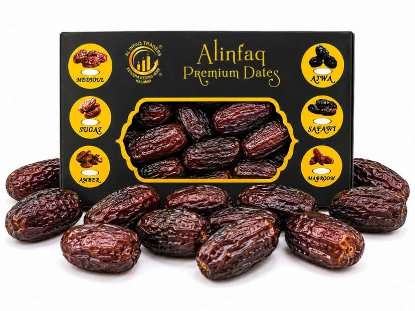 Jumbo Medjool Dates, 1kg