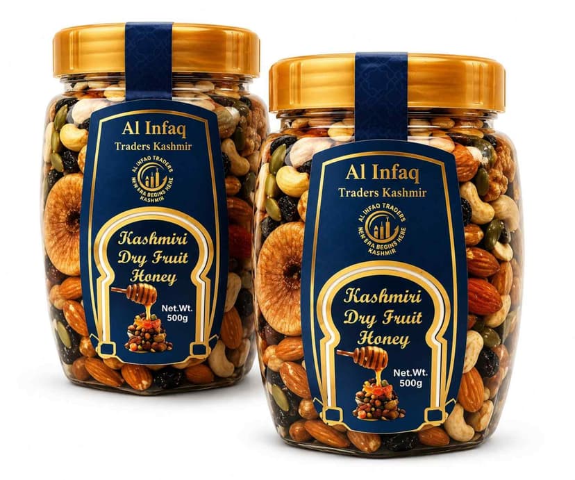 Dry fruit honey
