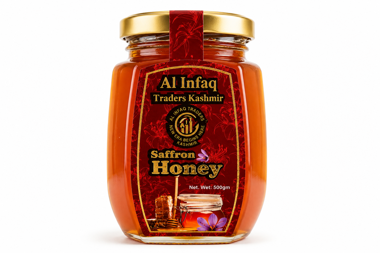 Saffron honey — photo 4